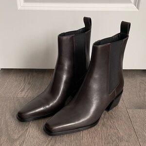 Rag & Bone Joni Boots Dark Espresso Leather